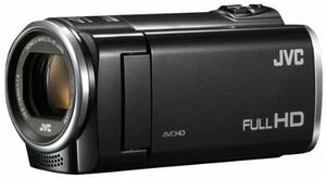 JVC Everio 8GB内蔵メモリー フルハイビジョンビデオカメラ GZ-E150-B(中古品)