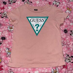 GUESS「子供用Tシャツ/ピンク」110