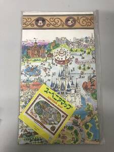 当時物　Tokyo Disneyland スーベニアマップ　SOUVENIA　MAP