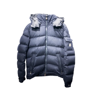 【中古】MONCLER モンクレール モンジュネーブル ダウンジャケット B20914033805 ネイビー アウター メンズ 23002161 DS