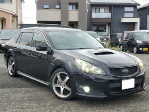 ※九州・福岡発※レガシィワゴン*2.5GT Sパケ*4WD*車検7年12月*社外オーディオ*Bluetooth*ETC*スマートキー*HID*Pシート*社外AW*車高調*