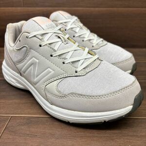 KT240305 D-52 NEW BALANCE ニューバランス 550 カジュアルシューズ ウォーキングシューズ グレー系 レディース 23.5cm