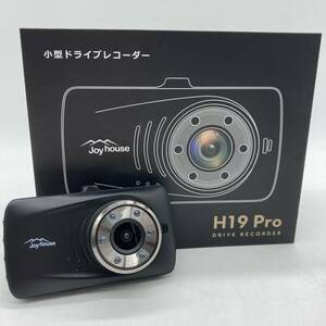 【未検品】Joyhpuse H19 Pro 小型 ドライブレコーダー 前後カメラ /Y20604-G2