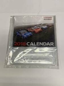 ニスモ　2018年 卓上カレンダー　新品　未開封品　正規品　NISMO 日産　NISSAN スーパーGT R35 GT-R ニスモグッズ
