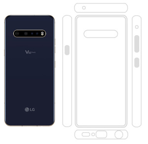 Ｂ級品 LG V60 ThinQ 5G 透明 ソフト TPU ケース