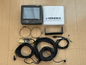 HONDEX ホンデックス GPS魚探 HE-840 107KHz 400KHz 中古美品 完動品