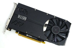 【中古】ELSAグラボ GeForce GTX 1050 Ti 4GB SP GD1050-4GERSPT PCIExp 4GB [管理:1050012054]