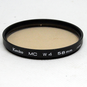 AM0516　ケンコー　MC　W4　フィルター　58mm