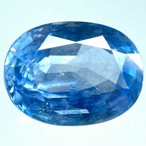 ［天然サファイア0.926ct］A 約6.68×5.03mm ルース 裸石 宝石 ジュエリー sapphire corundum コランダム 