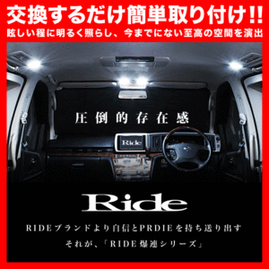 シビックハイブリッド ルームランプ LED RIDE 36発 3点 FD3 [H17.11-H22.12]