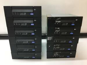 A21016)IBM DAT72 BRSLA-05A1-DC SAS対応 6点+IBM DAT72 C7438-03030 SCSI対応 5点 テープドライブ 中古合計11点セット