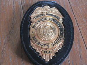 フロリダ州　BROWARD COUNTY SHERIFF OFFICE