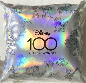 新品 未開封 非売品！Disney ディズニー 100周年 記念 豪華なクッション／