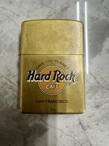 ZIPPO/ジッポー Hard Rock CAFE/ハードロックカフェ San Francisco/サンフランシスコ 98年製