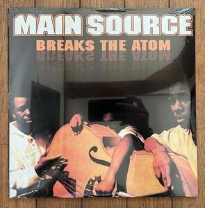 未開封 シールド US盤 米盤 2LP LP レコード Main Source / Breaks The Atom AL-1169 Large Professor NAS AKINYELE Pete Rock 未発表音有