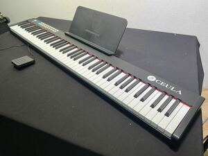 CEULA 電子ピアノ スリム 軽量 スタンド付き　0507-012（26）