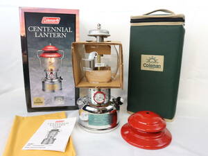 【未使用保管品】 コールマン Coleman／CENTENNIALセンテニアル ランタン 200B-643J／100周年限定記念モデル USA製 キャンプ/アウトドア