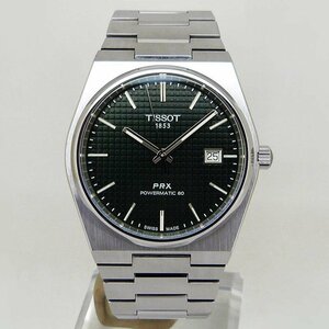 中古ティソ【TISSOT】 T137.407.11.091.00 PRX オートマティック パワーマティック80 グリーン