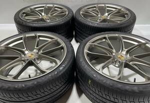 新型 ポルシェ 純正　カイエン クーペE3 9Y ターボ GT GTs 22インチ4本セット Continental 275/35r22~315/30r22 Porsche