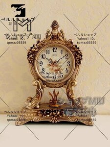 限定発売★おしゃれなヨーロッパの雰囲気溢れるアンティーク調置き時計 クラシック レトロ