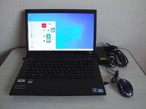 ☆ 高速SSD搭載　UNIT COM W255HS　第二世代 Corei7-2670QM 2.20GHz/8GB/SSD240GB/Full HD/Windows10 ☆4150