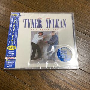 未開封品　デッドストック　倉庫保管品　CD McCOY TYNER JACKIE McLEAN マッコイ・ターナー　ジャッキー・マクリーン　IT