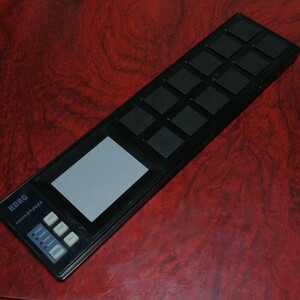KORG 定番 USB MIDIコントローラー nanoPAD BK ブラック ベロシティ対応 12パッド 音楽制作 DTM 動作確認済