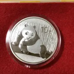 2015 中国　パンダ銀貨　10元　　#1644-2