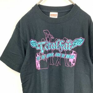 【バンドT】TOTALFAT トータルファット all the dreamer light the dream tour 2008 Tシャツ 黒 Sサイズ