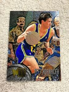 ジェフホーナセック Jeff Hornacek 1995 Fleer Metal #109 Utah Jazz