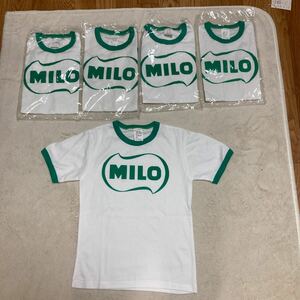 日本製MILO半袖Tシャツ サイズ１０綿５０%５枚まとめ売り