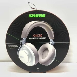 MIN【未使用品】 MSMK SHURE AONIC50 WIRELESS HEADPHONES ワイヤレスヘッドホン 〈93-240427-KS-16-MIN〉