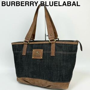 24C21 BURBERRY ブルーレーベル トートバッグ デニム