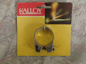 【デッドストック】KALLOY / シートクランプ 34.9mm シルバー