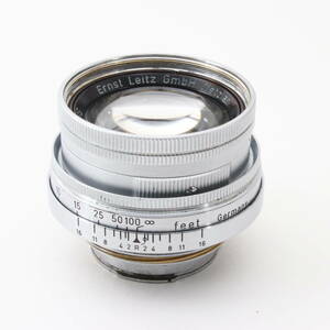 【安心の動作確認済み】★LEICA ライカ SUMMICRON ズミクロン 50mm F2 Lマウント 沈胴★ y227