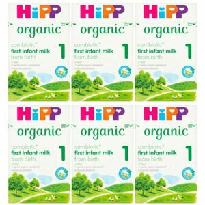 [800g 6個セット]HiPP(ヒップ)organic COMBIOTIC オーガニック粉ミルク【0カ月から】