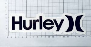 Hurley )( international 21cm Long ステッカー ハーレー )( インターナショナル21cm ロングステッカー