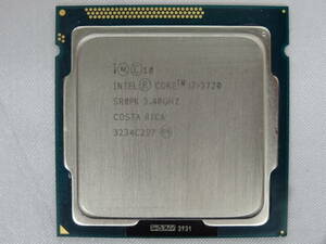 ★Intel /CPU Core i7-3770 3.40GHz 起動確認済み！★⑥