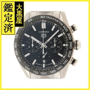 TAG HEUER タグ・ ホイヤー02 クロノグラフ スティール/セラミック ブラック文字盤 自動巻き 2021年正規品【472】SJ