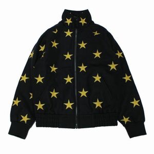 Supreme シュプリーム 16AW Stars Zip Stadium Jacket スターズジップスタジアムジャケット S　ブラック