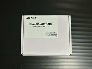 BUFFALO USB3.0 有線LANアダプター LUA4-U3-AGTE-NBK