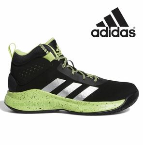 新品未使用 adidas バスケット シューズ【24.5cm】定価6490円 Cross Em Up 5 アディダス ジュニア キッズ 子供 靴 8718 バスケットボール