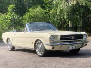 フォード　マスタング　1965年式　コンバーチブル　車検２年付き　　ムスタング　岐阜から　カマロ　ランチェロ　mustang convertible　