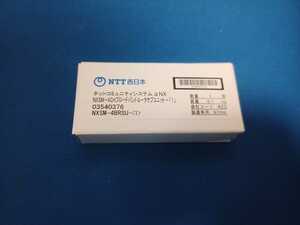 【１週間保証付き】新品_送料無料　NTT 4IP局線ユニット(ひかり電話オフィス)(増設) NXSM-4BRSU-(1) 　領収書発行可