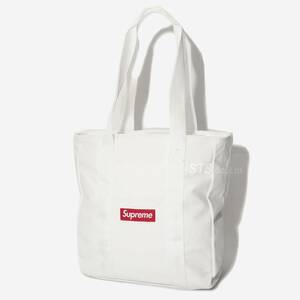 Supreme シュプリーム Canvas Totebag White 2020FW キャンバス生地 トートバッグ ホワイト 2020秋冬 新品未使用品 半タグ付き 完売品