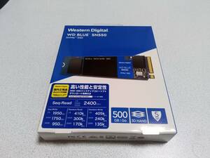 ⑤WD BLUE SN500 NVMe SSD512GB M.2 2280