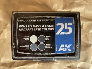 AKインタラクティブ[RCS025]WW2 US海軍&海兵隊航空機後期カラーズ [AK リアルカラーセット]