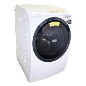 日立 ドラム式洗濯機 洗濯10kg 乾燥6kg 左開きドア 2020年製 HITACHI BD-SG100FL 自動洗濯機 電化製品 