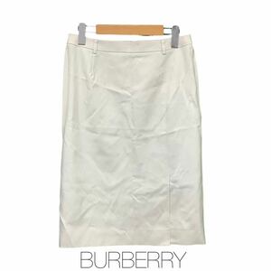 Burberry, バーバリー, スカート ,タイトスカート ,ホワイト ,古着, 42サイズ