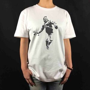 新品 火炎瓶投げ Molotov cocktail Thrower バンクシー風 グラフィティ Tシャツ S M L XL ビッグ オーバー サイズ XXL~5XL ロンT パーカー